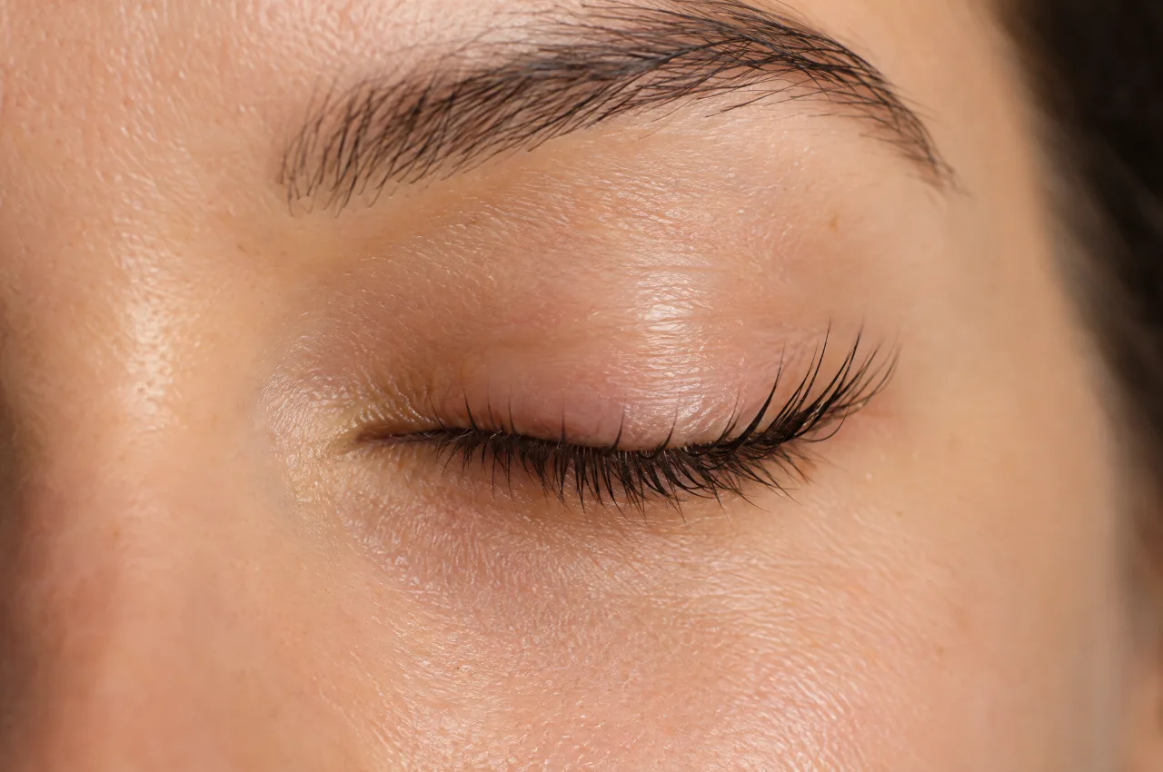 Lash lift and tint